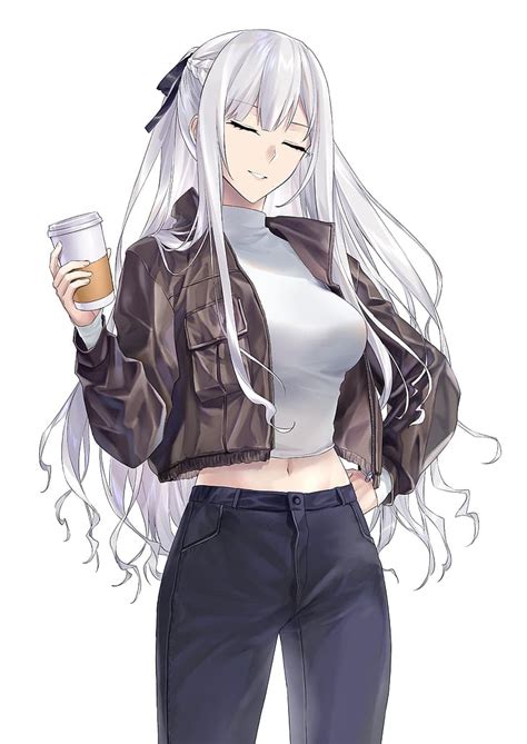 Anime Anime Girls Girls Frontline Ak Girls Frontline Long Hair