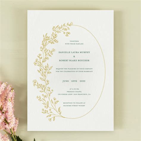 Zola Wedding Invitations Kalispell Bloom