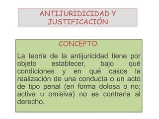 Antijuridicidad Ppt