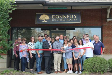 Donnelly Custom Homes Ribbon Cutting - Cherokee County Chamber of Commerce