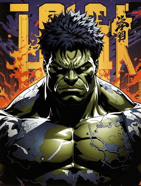 Hulk Poster : r/AIAnimeArts