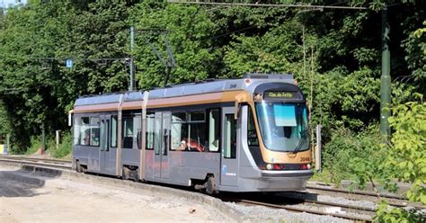 Tram Bn Acec T Stib Mivb Bruxelles Photo