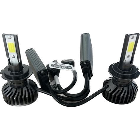 Set Becuri Led H F Cob Canbus W Lumina Alb Rece Lumeni