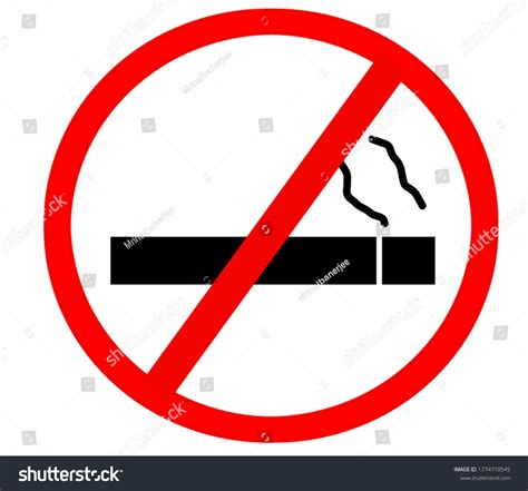 No Smoking Arabic Logo Vector Stock Vector Royalty Free 1774710545