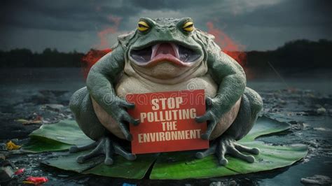 Stop Polluting The Environment Stock Illustration Illustration Of