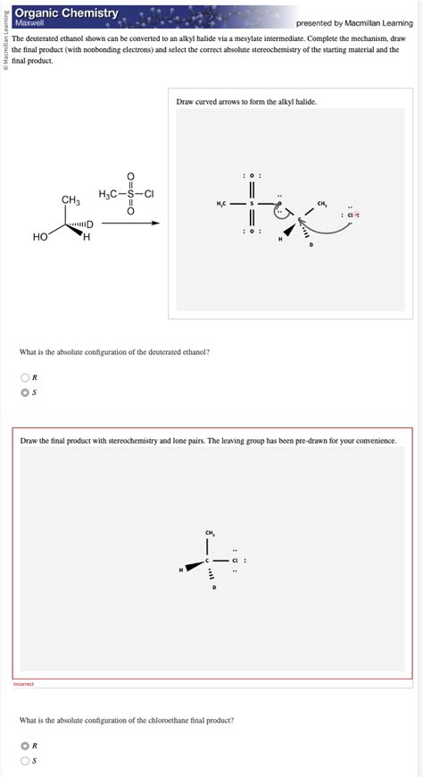 Solved The Deuterated Ethanol Shown Can Be Converted To An Chegg