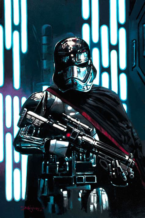 Star Wars Captain Phasma By Rodel Gonzalez Art Center Gallery