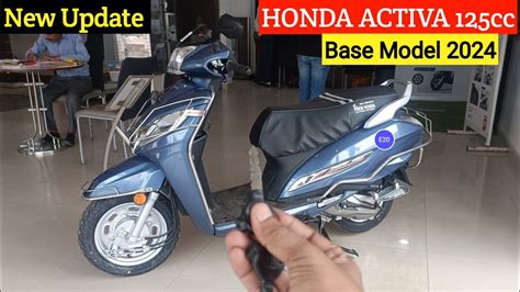 2024 New Honda Activa 125 Obd 2 Drum Base Model Details Review On