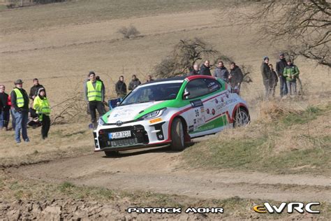 Klaus Lutz Schl Sche Andreas Toyota Gr Yaris Adac Rallye