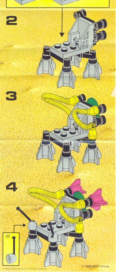 Lego Surface Hopper Instructions Space Classic