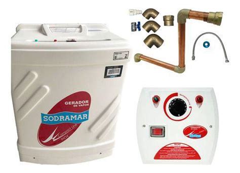 Kit Sauna Cl Kw Trif Comando Analogico Kit Instalacao Cobre