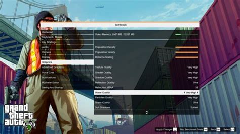 Best Graphical Settings For Grand Theft Auto V For Pc Cheat Code