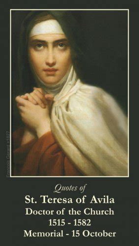 St. Teresa of Avila Prayer Card PC#66