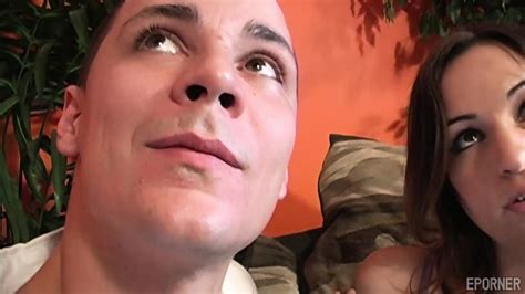 Lovely Brunette Fucked On Sofa Amber Rayne