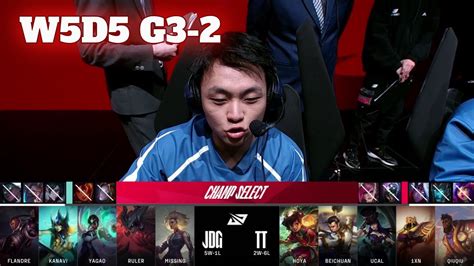 Jdg Vs Tt Game Week Day Lpl Spring Jd Gaming Vs