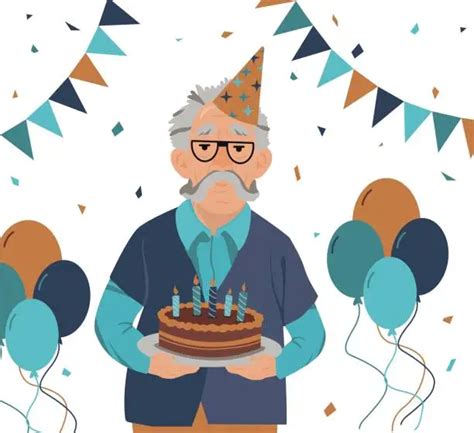 Free Old Man Birthday Clipart Images Freeimages