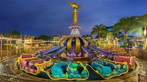 Disney Parks After Dark The Magic Carpets Of Aladdin At Magic Kingdom