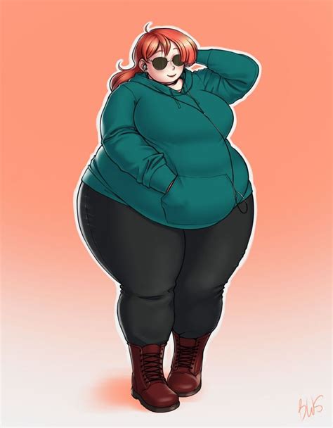 Poppybun Art Trade By Better With Salt On Deviantart Fat Anime