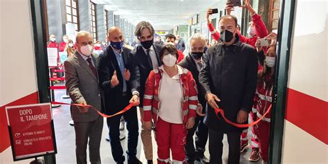 Reggio Inaugurato Il Nuovo Centro Tamponi Gestito Dalla Croce Rossa