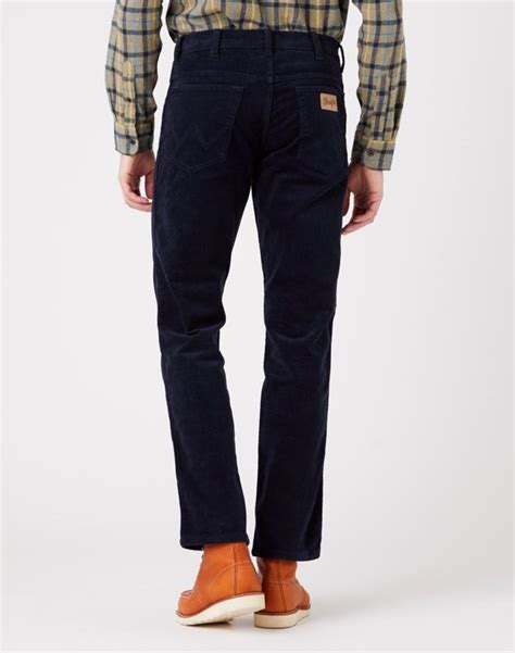 Wrangler Texas M Skie Spodnie Sztruksowe Sztruksy Navy W A W A