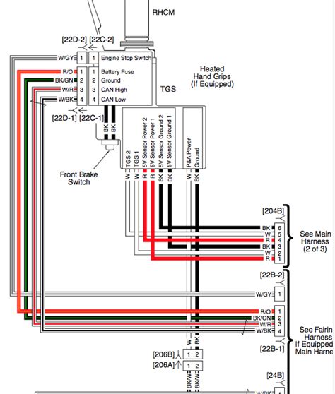 harley throttle by wire diagram - Dripic