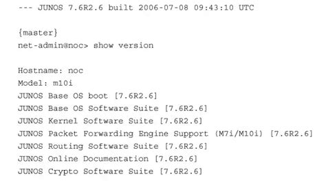 Basic Configuration Of A Juniper Router Network Encyclopedia