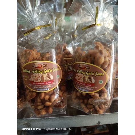 Jual Ting Ting Kacang Gula Ampyang Khas Blitar Shopee Indonesia