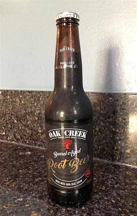 Steves Root Beer Journal Oak Creek Barrel Aged Root Beer