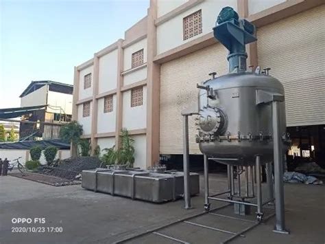 Stainless Steel Semi Automatic Agitated Nutsche Filter Dryer Capacity