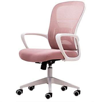 Pink Swivel Desk Chair