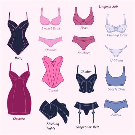 Lingerie Vector Images Over