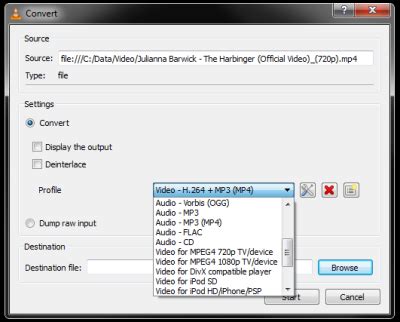 Converting MP4 to MP3 with VLC – jimcofer.com