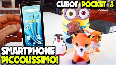 NUOVO SMARTPHONE PICCOLO Cubot Pocket 3 Recensione E Unboxing