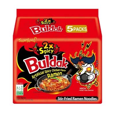 Buy Samyang 2X Spicy Hot Chicken Flavor Ramen - Family Pack | 5 packets ...