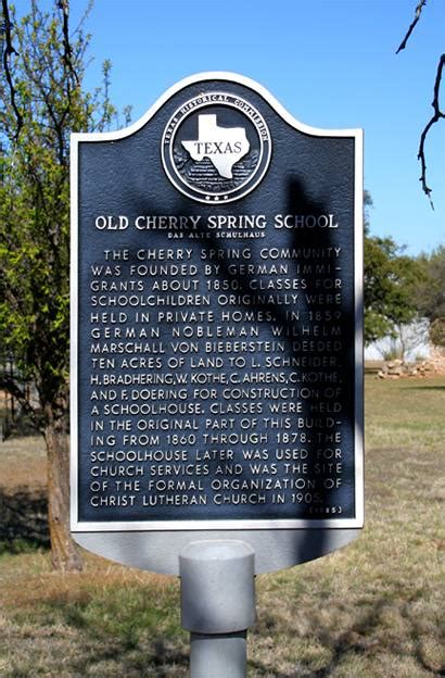 Cherry Spring Texas Gillespie County