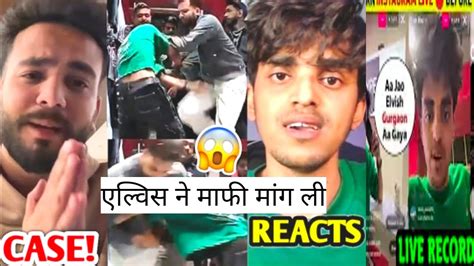 Elvish Yadav Maxtern YouTuber Sagar Thakur After Maxtern Threatened To