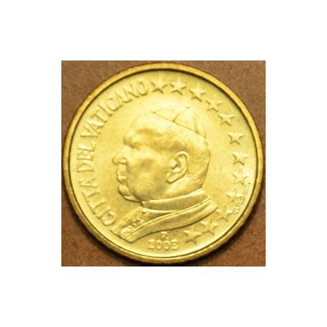 Eurocoin Eurocoins Cent Vatican His Holiness Pope John Paul Ii