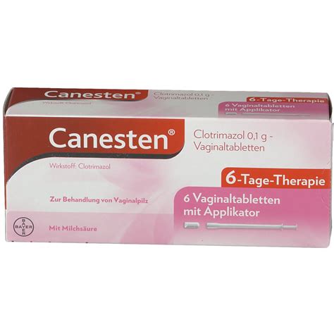 Canesten Vaginaltabletten 6 Tage Therapie Shop Apotheke At