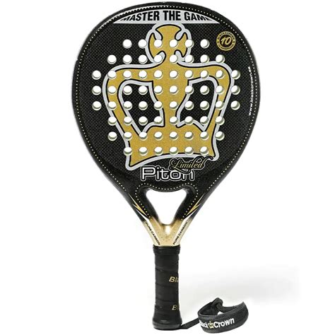 BLACK CROWN PITON LIMITED PADEL RACKET El Padel Shop