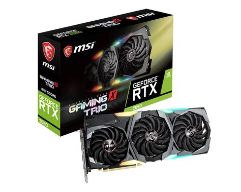 GeForce RTX 2080 GAMING X TRIO Graphics Card The World Leader In