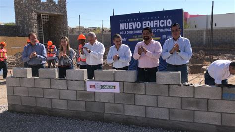 Colocan Primera Piedra Del Nuevo Edificio De Vialidad En Torre N El