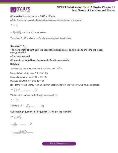 Ncert Solutions Class Physics Chapter Dual Nature Of Radiation