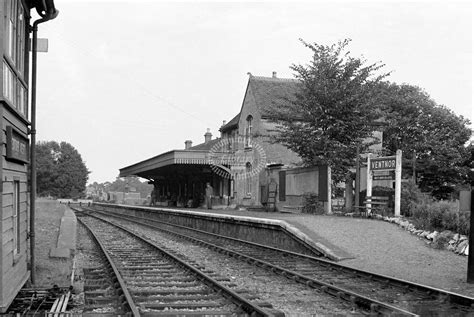 The Transport Library BR Ventnor West Station View Of Platform Ends