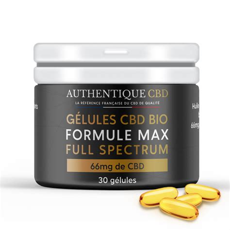 Gélules Formule Max Gélules CBD Puissantes Authentique CBD