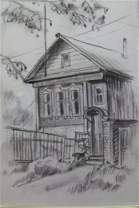 Графика (уголь,карандаш)
