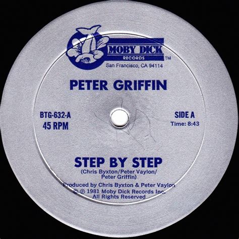 Peter Griffin – Step By Step (1981, Vinyl) - Discogs