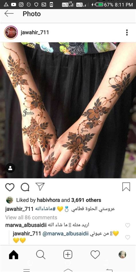 Pin By Jenna Smol On Henna Henna Hand Tattoo Mehandi Designs Hand