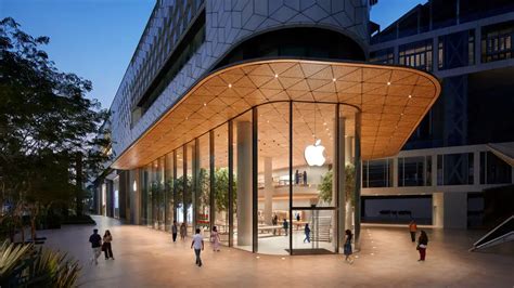 Apple BKC Flagship Store Mumbai India E Architect