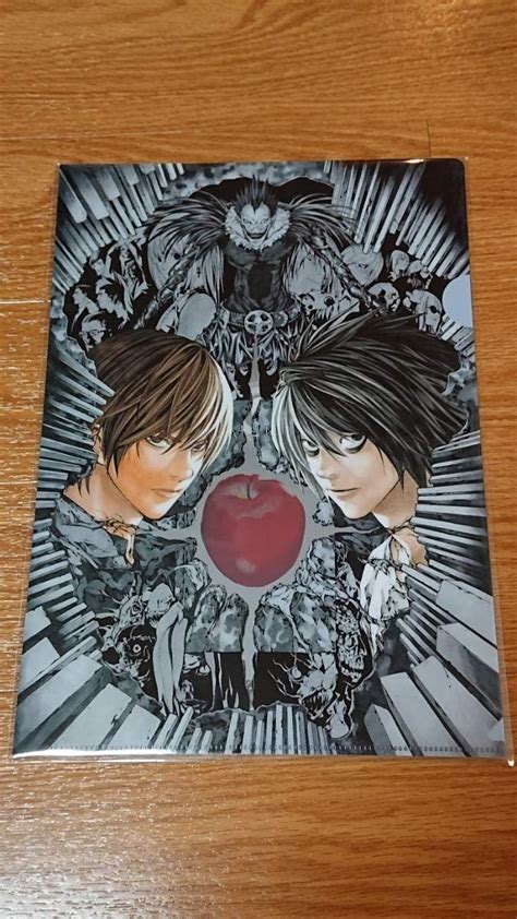 Jp デスノート 小畑健展 Never Complete グッズ Death Note クリアファイル 2枚セット L