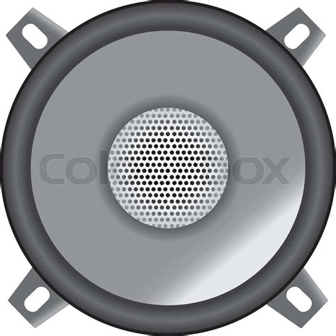 dynamic sound device stock vector colourbox